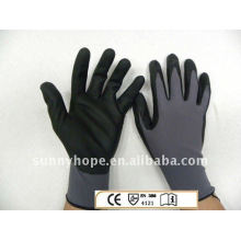 Gants revêtus de nitrile